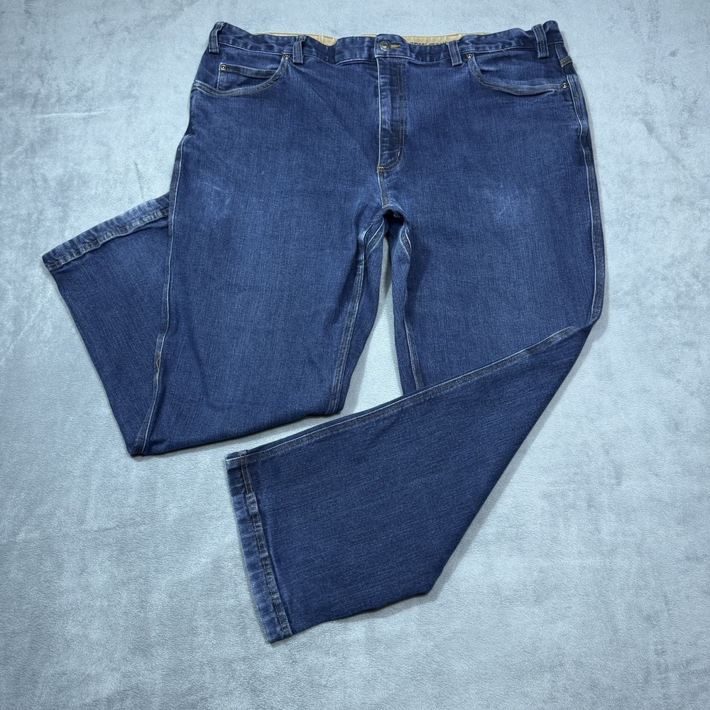 Duluth Trading Jeans Mens 44x30 Coolmax Flex Ballroom Relaxed Fit Garage Work